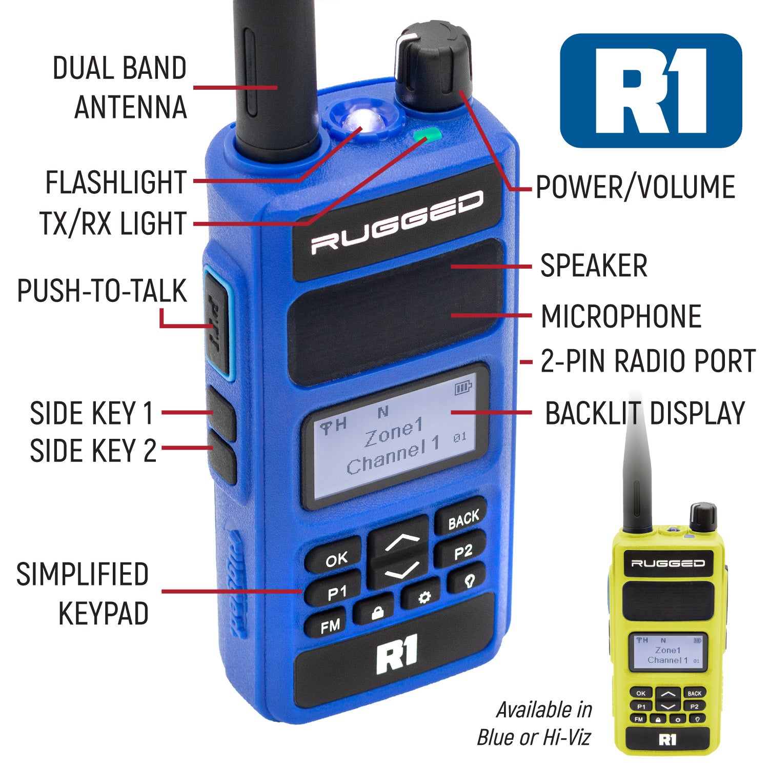 Rugged Air R1 kit intercom racing pilote et crew