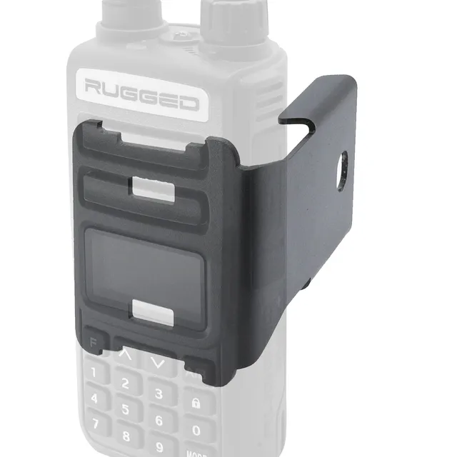 Rugged Air Support Radio Polaris Xpedition Fixation A-Pillar Noir
