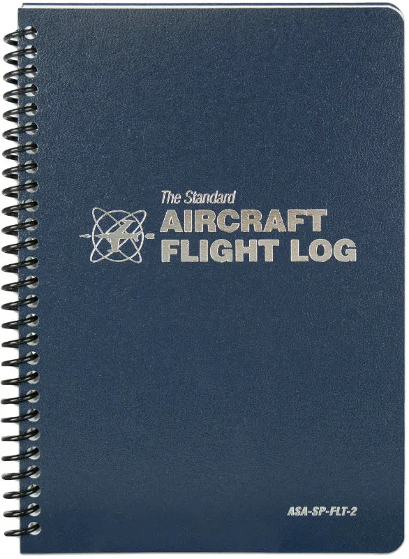 ASA The Standard Aircraft Log carnet de route avion spirale