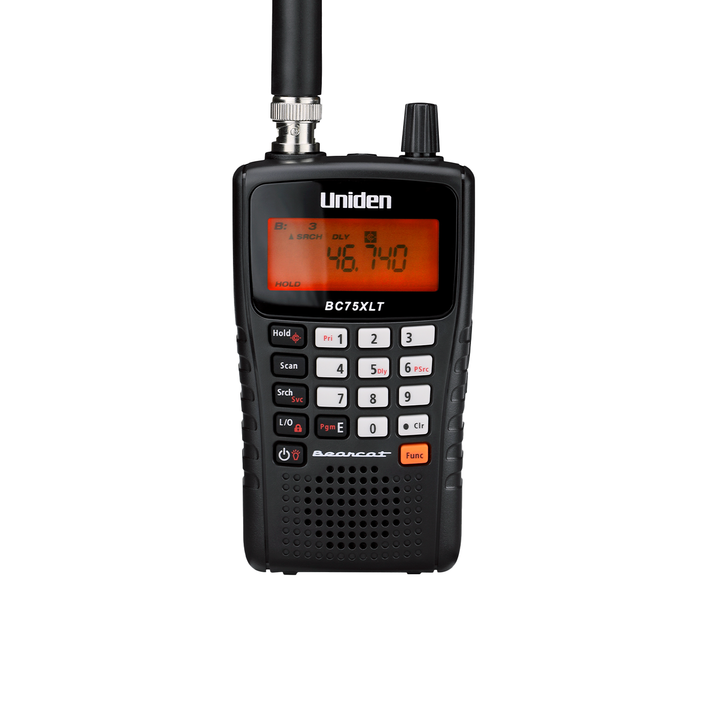 Uniden BC75XLT scanner radio portable 300 canaux aviation