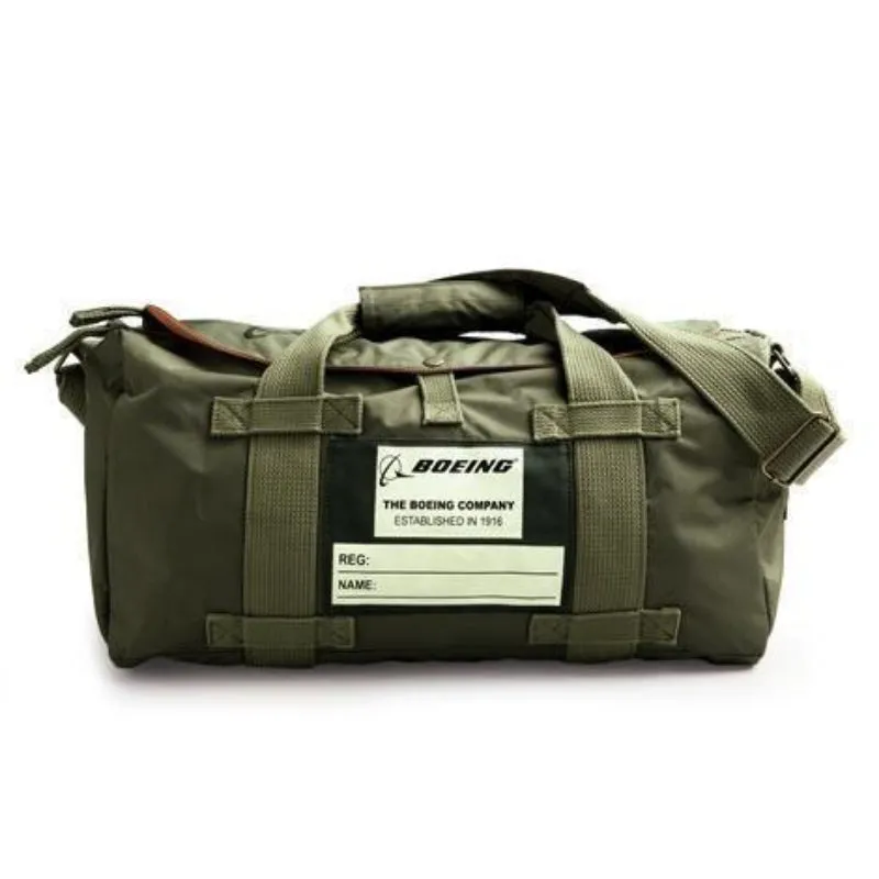 La Boutique du Pilote sac de vol Boeing kaki nylon 44 cm