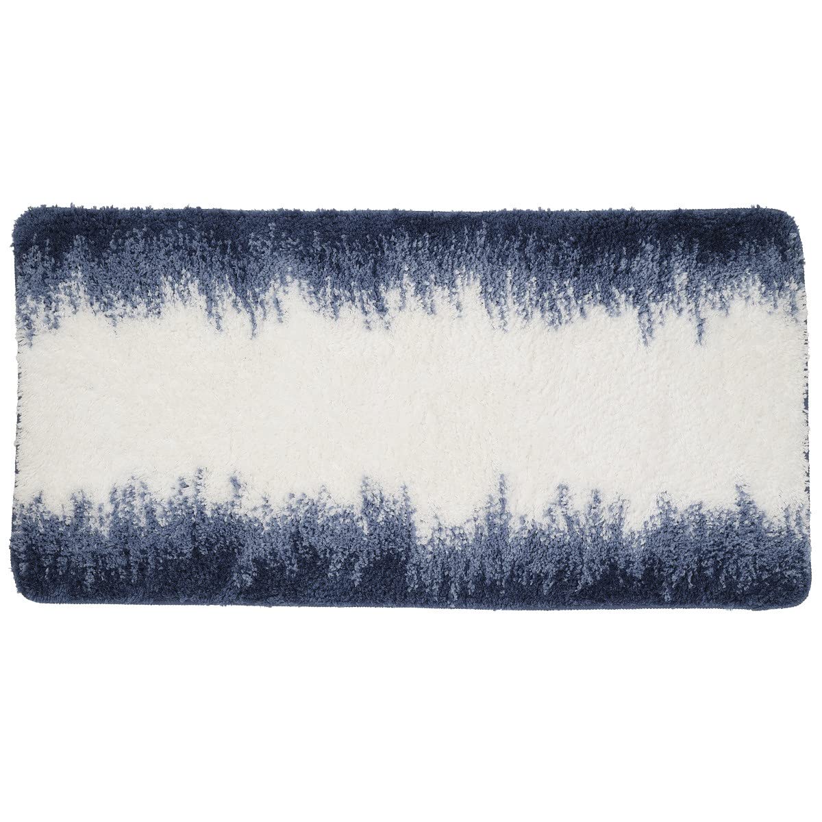 LEVASSEUR Ilyes Tapis de Bain Polyester Bleu 60x120cm