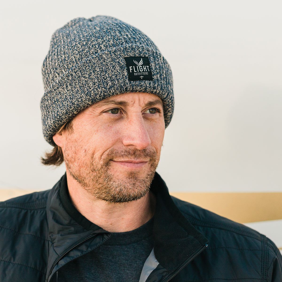 Flight Outfitters FO Winter bonnet pilote bleu marine