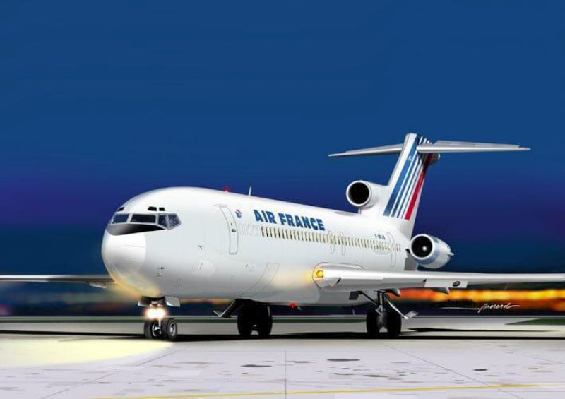 La Boutique du Pilote Boeing 727-200 Air France Maquette 1/72 Mach2