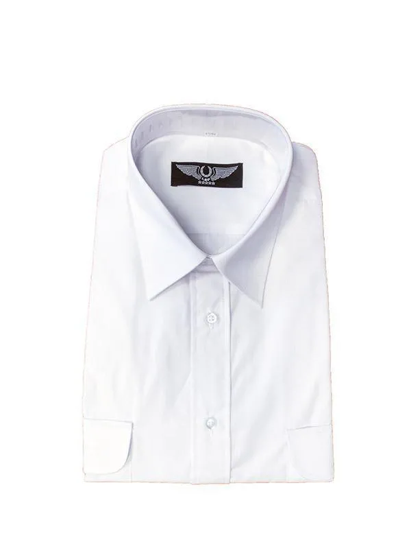 Chemise femme PN manches longues blanche taille 38 coton