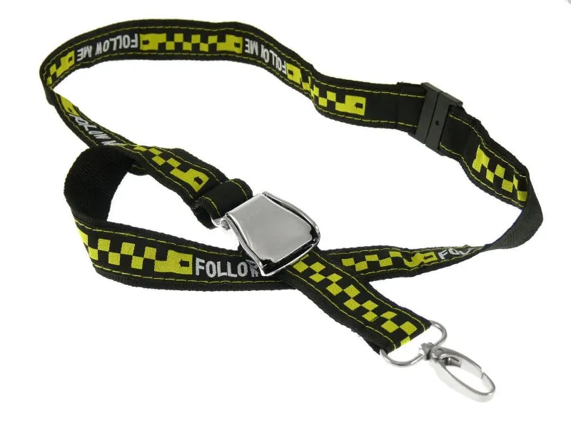 La Boutique du Pilote Follow Me cordon porte-badge Follow Me