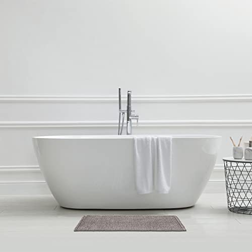 LEVASSEUR Bali tapis de bain taupe 50x80cm Oeko-Tex