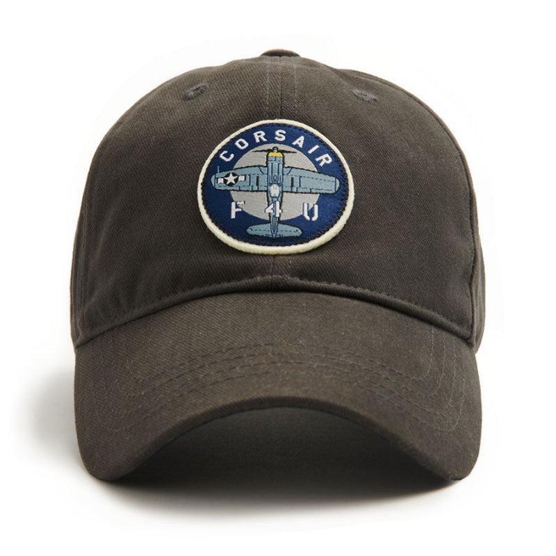 La Boutique du Pilote Corsair casquette aviation gris coton