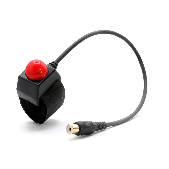 Rugged Air Moto Max PTT Velcro RCA bouton guidon moto