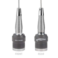 Rugged antenne VHF 1/2 onde NGP 154 MHz chrome