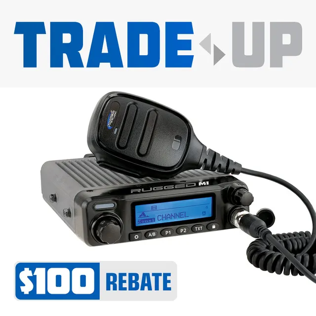 Rugged Air M1 Race Series radio mobile VHF étanche 55W