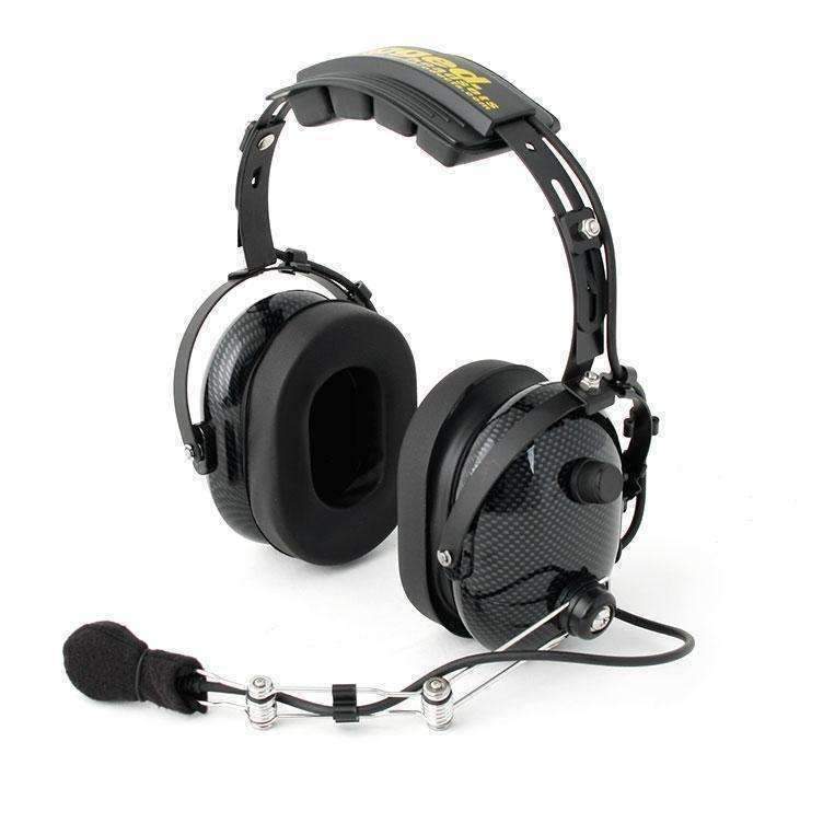 Rugged Air H22 casque radio circum-aural carbone noir