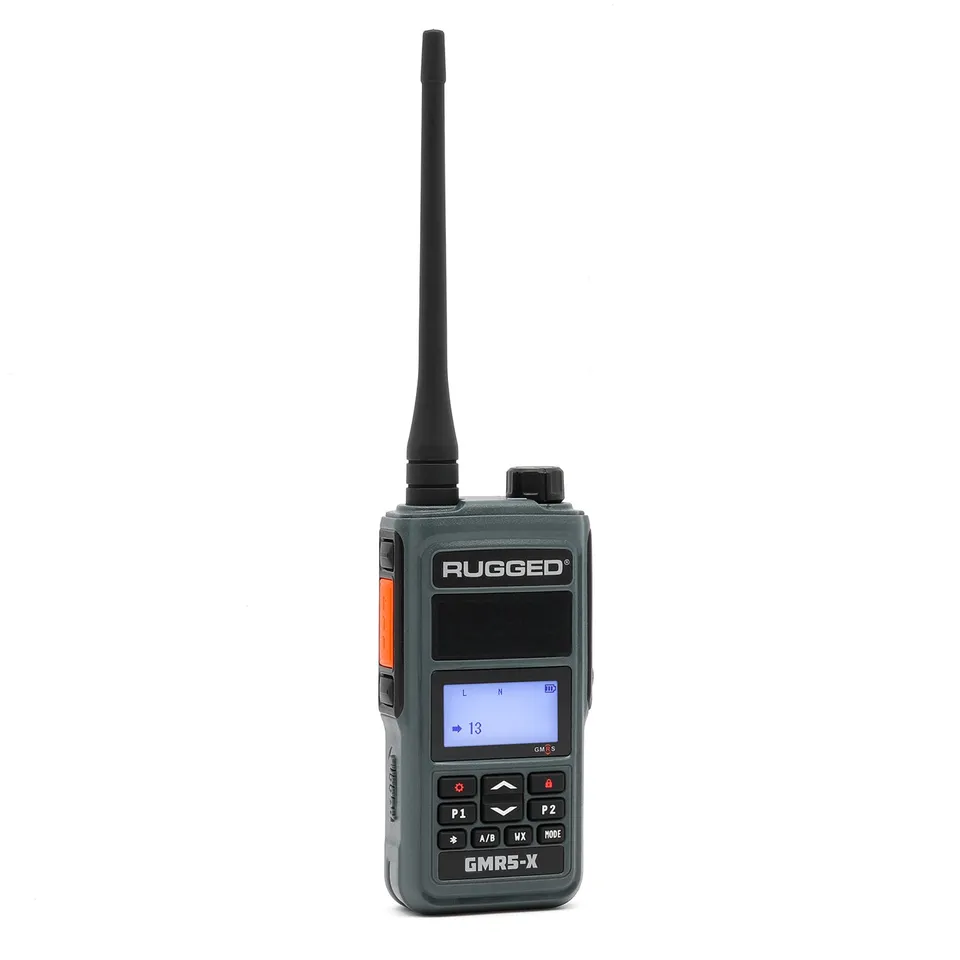 Rugged Air GMR5-X talkie walkie GMRS 5W étanche gris