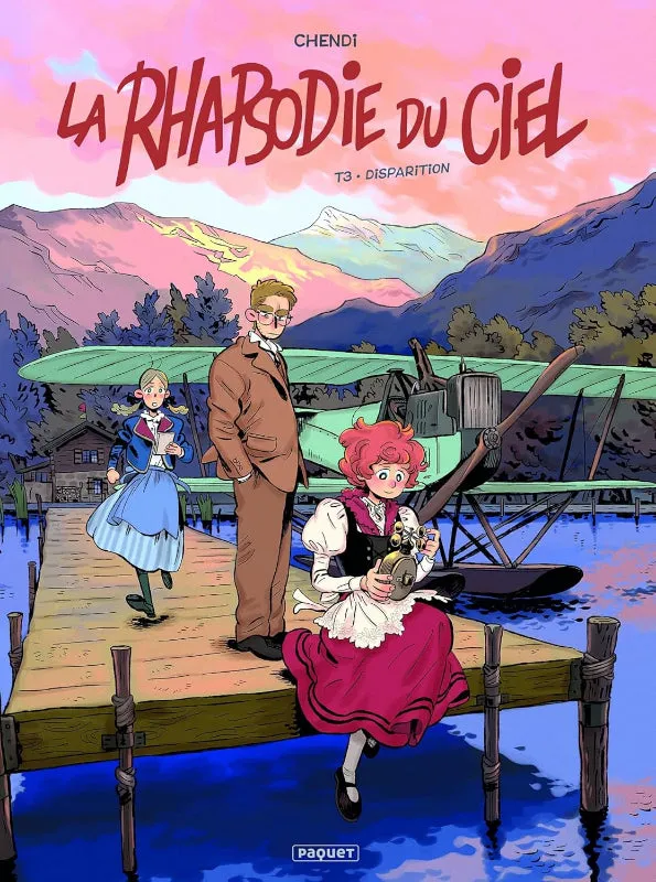 La Boutique du Pilote Rhapsodie du Ciel Tome 3 BD aviation Disparition