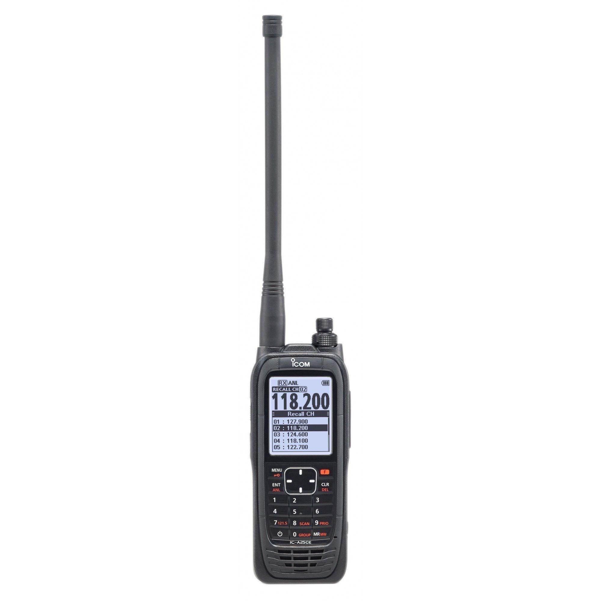 Icom IC-A25CE émetteur récepteur VHF aviation 8,33 kHz