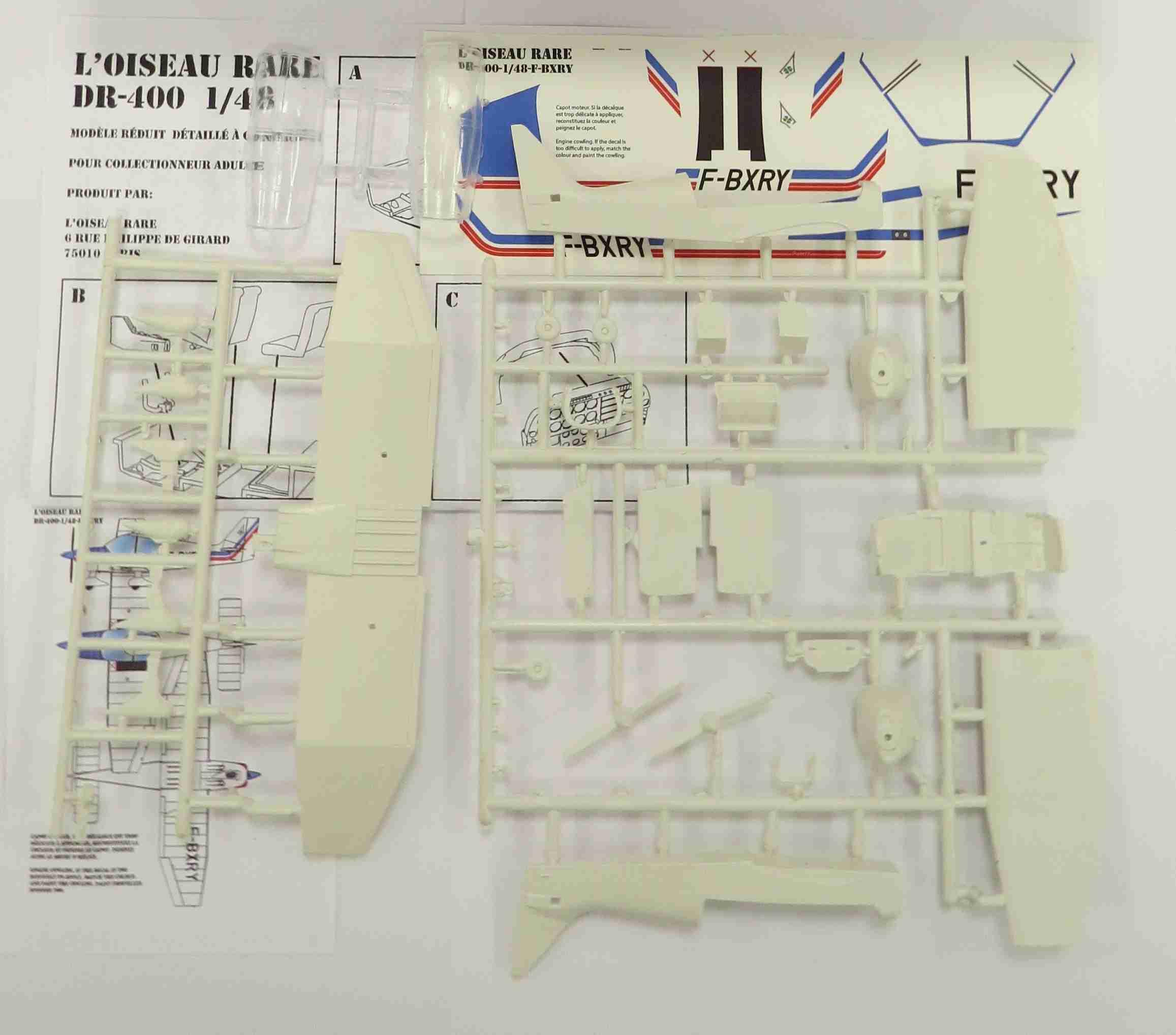 L'Oiseau Rare Robin DR400 kit maquette avion à construire