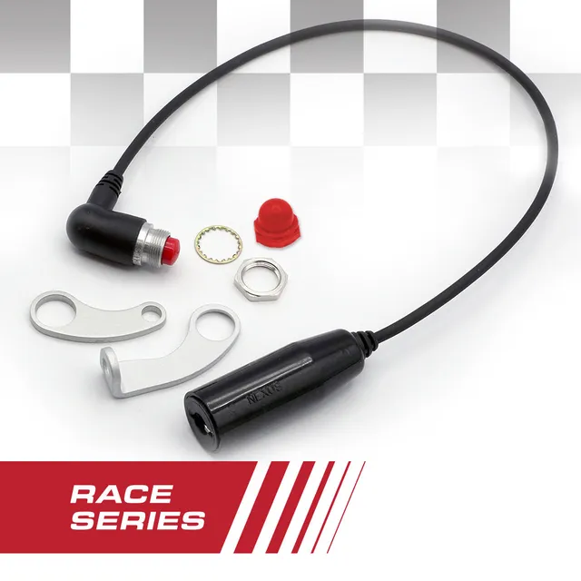 Rugged Air Race Series câble PTT moto fixation guidon Nexus