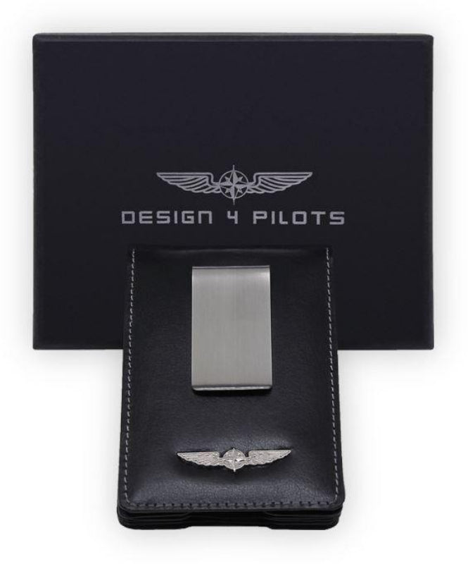 La Boutique du Pilote Design4Pilot porte-carte cuir aile