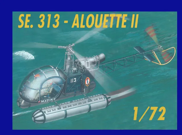 La Boutique du Pilote Alouette II SE.313 maquette 1/72 à construire