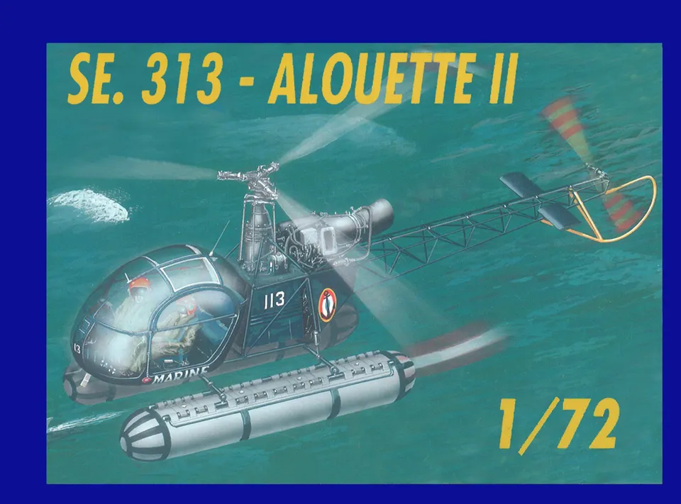 La Boutique du Pilote Alouette II SE.313 maquette 1/72 à construire