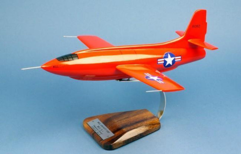 Bell X-1 Glamorous Glennis Yeager maquette bois 1/24 40x36cm