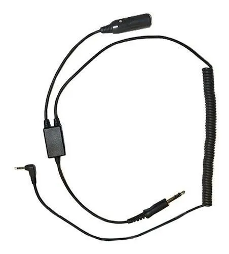 La Boutique du Pilote Casques Câble enregistrement audio interphone 3,5mm