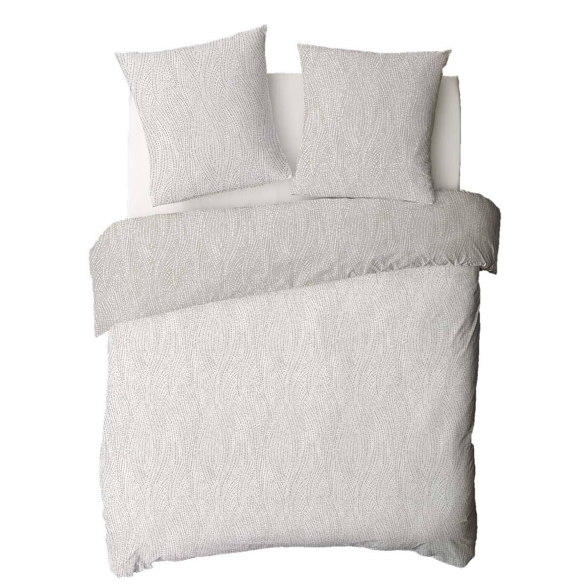 Levasseur Nairobi parure de lit beige 240x220cm coton