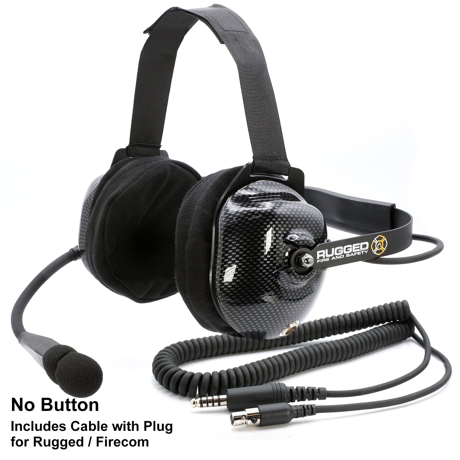 Rugged FHS casque tour de nuque sécurité incendie sans bouton