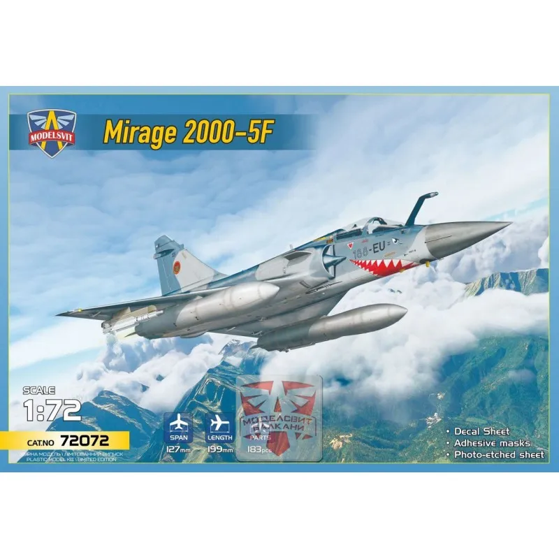 La Boutique du Pilote Mirage 2000-5F maquette 1/72 Modelsvit
