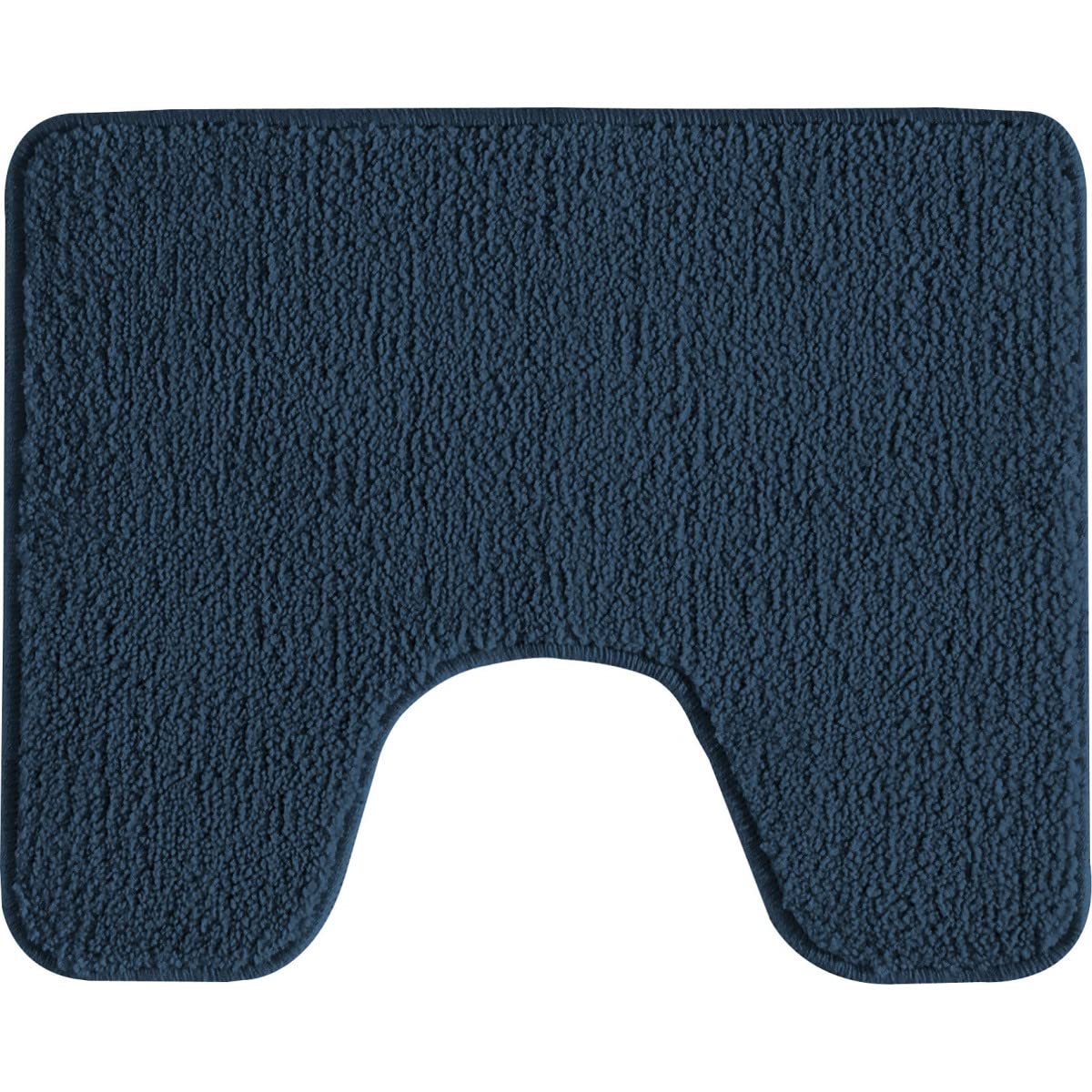 LEVASSEUR Polynésie Tapis de Toilette Marine 50x40 cm Uni