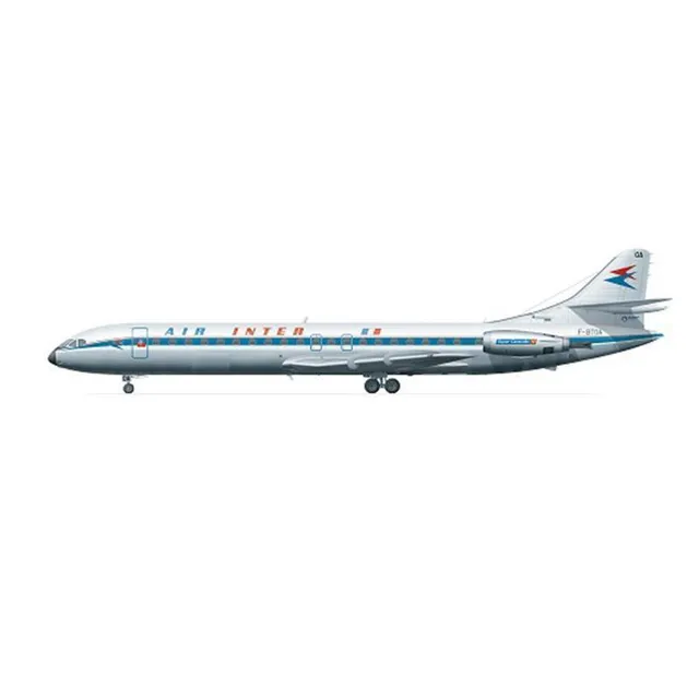 La Boutique du Pilote Air Inter Caravelle 12 maquette 1/144