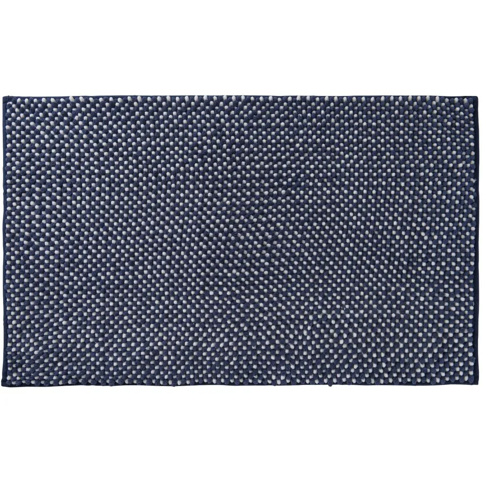 Levasseur Bouclette tapis de bain 50x80 cm marine polyester