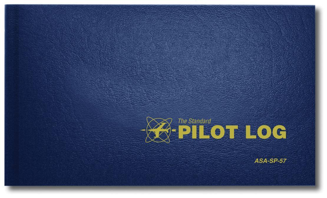 La Boutique du Pilote Cartographie carnet de vol ASA SP-57 bleu standard