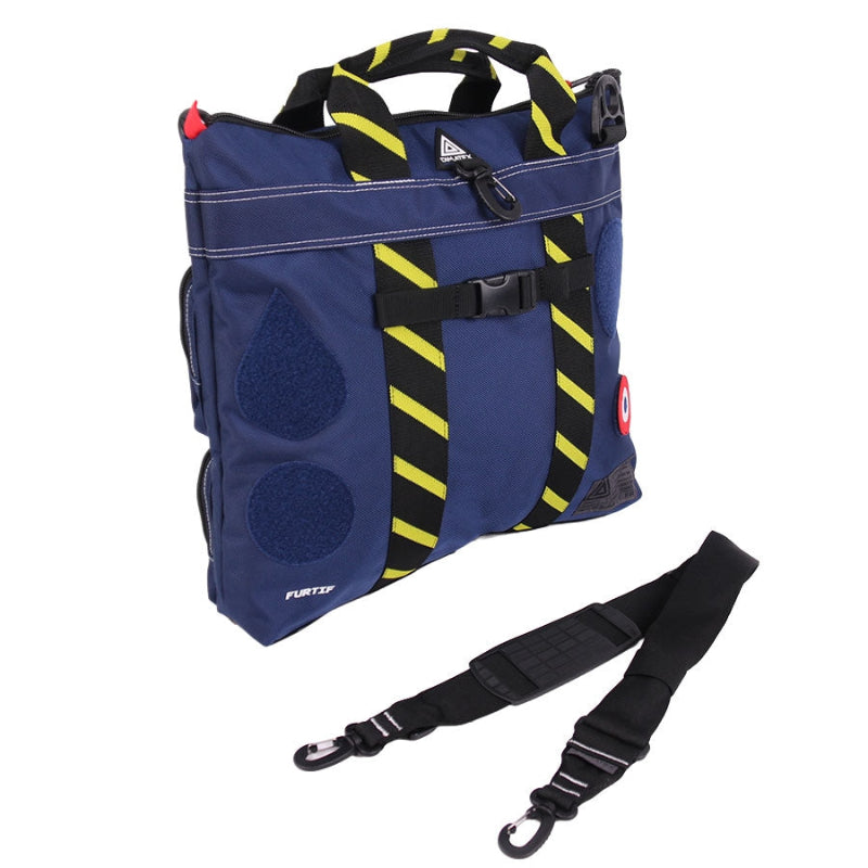 Dimatex Sac Furtif sac pilote bleu jaune 45x45cm