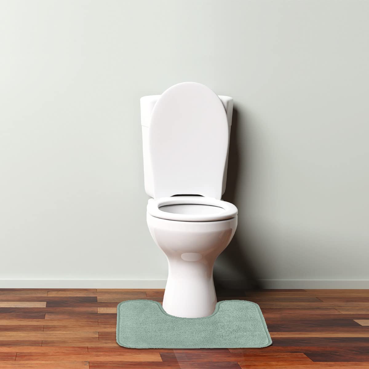 LEVASSEUR Poème Tapis de Toilette Polyester Tilleul 50x40cm Antidérapant