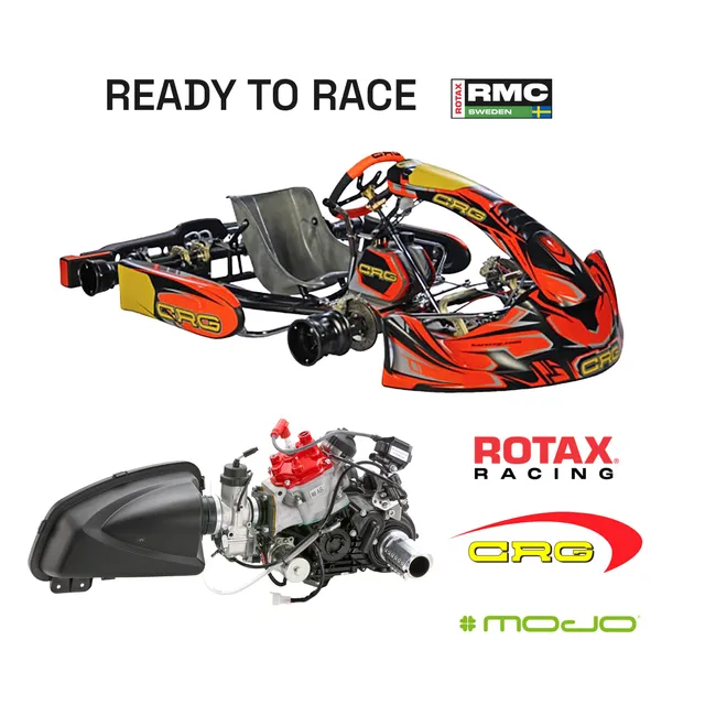 CRG KT4 Rotax 125 Max DD2 kart course complet