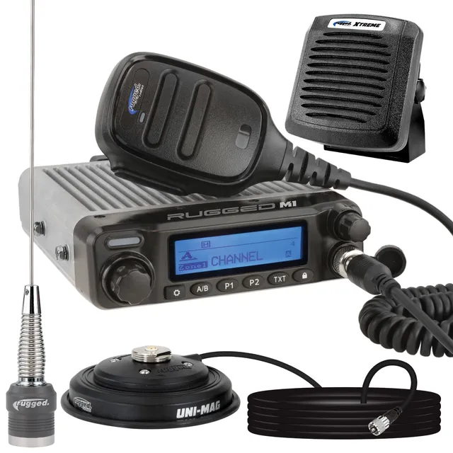 Rugged Air M1 Kit Radio Mobile VHF 55W Étanche