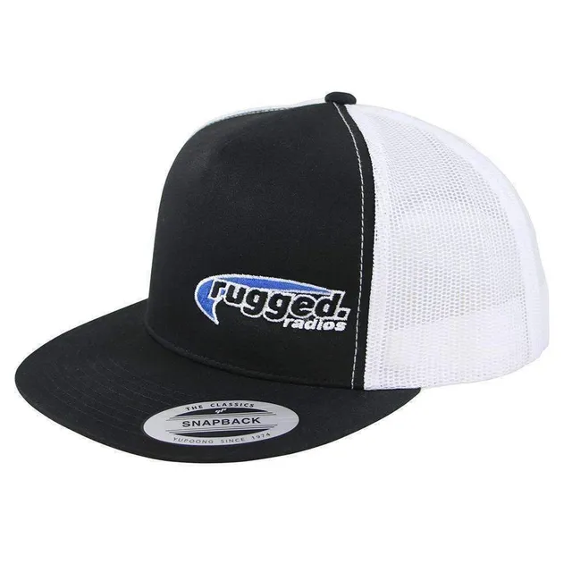 Rugged Air Flat Bill casquette snapback noir blanc
