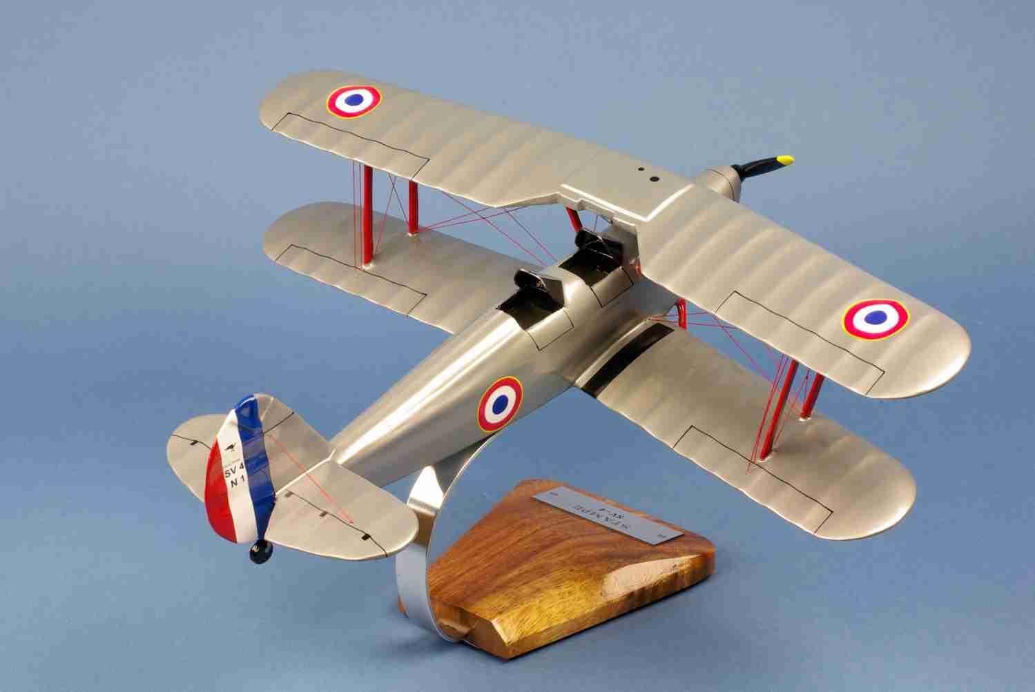 La Boutique du Pilote Maquette Stampe SV-4A bois 1/20 35x40cm