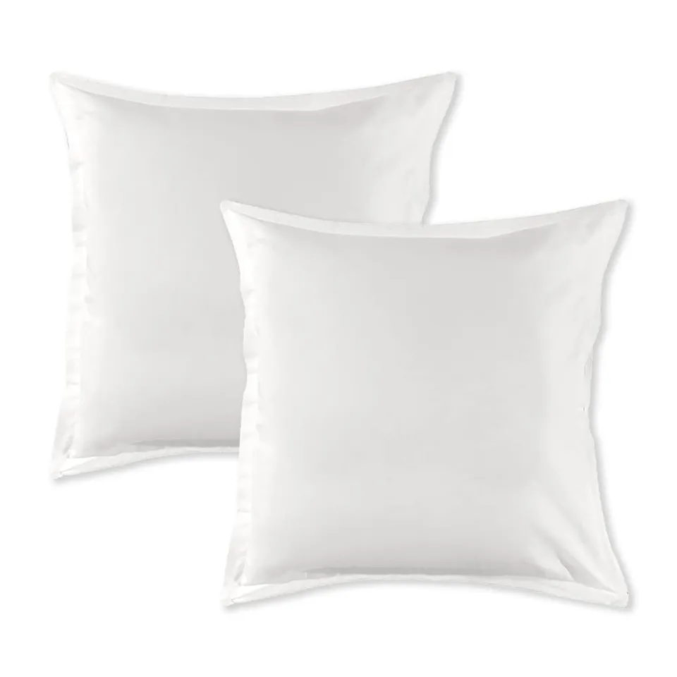 LEVASSEUR Linge de lit Lot 2 taies oreiller coton blanc 64x64cm