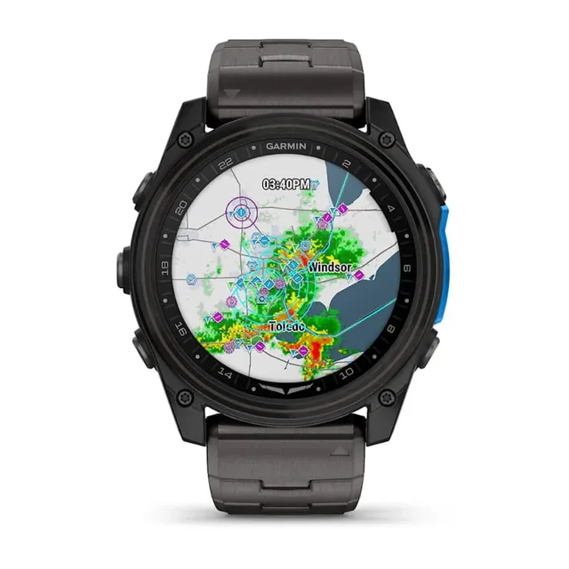 Garmin D2 Mach 2 51mm montre aviateur connectée titane AMOLED