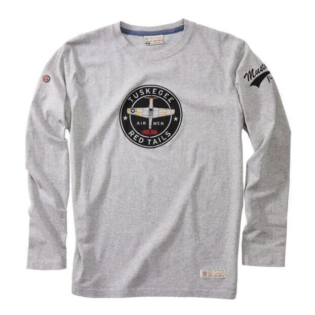 Red Canoe Tuskegee Airmen t-shirt gris manches longues M