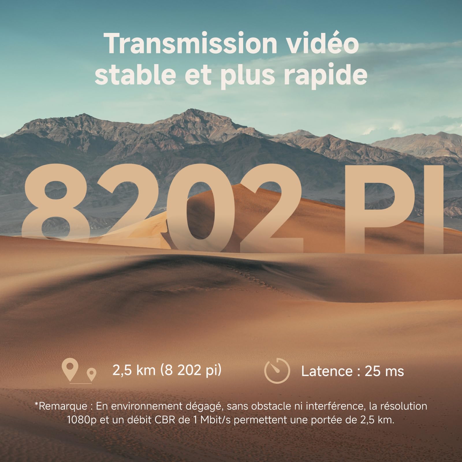 Accsoon CineView Master 4K Transmetteur Vidéo HDMI SDI 2,5 km