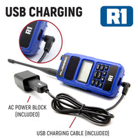 Rugged Air R1 radio portable DMR 5W bundle antenne