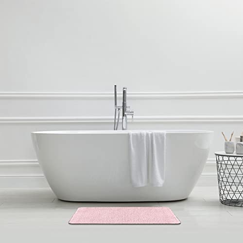 Levasseur Polynesie tapis de bain rose 50x80 antidarapant
