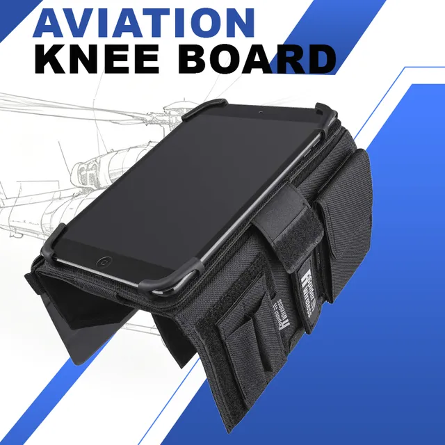 R Spider Wireless Aviation Kneeboard planchette alu iPad Mini