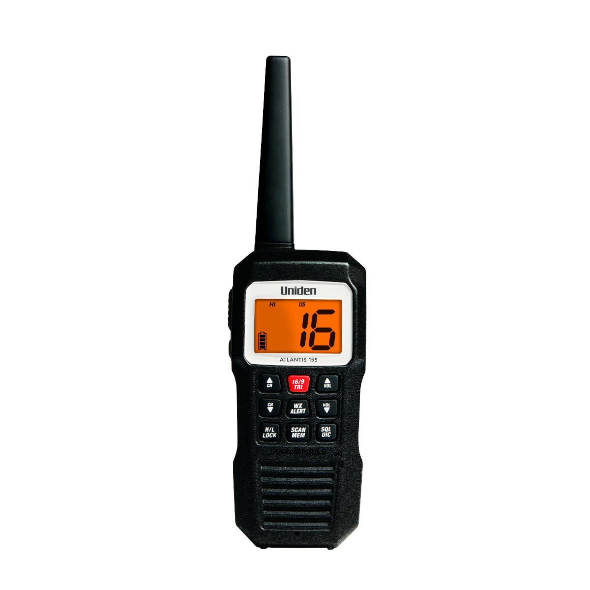 Uniden Atlantis 155 radio VHF marine portable flottante