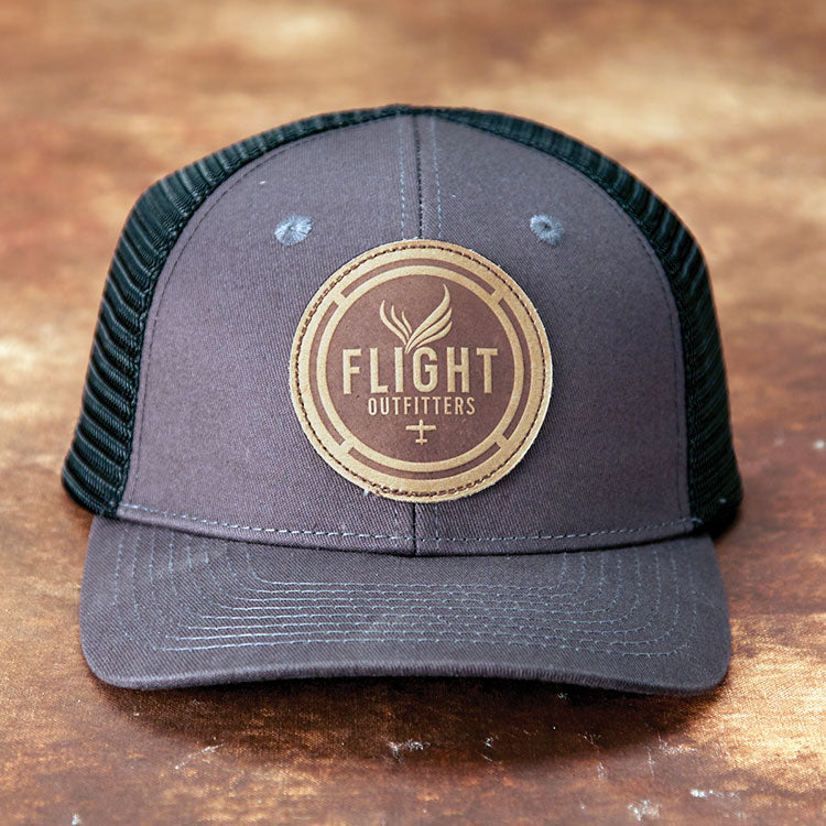 Flight Outfitters Apparel casquette patch cuir taille unique