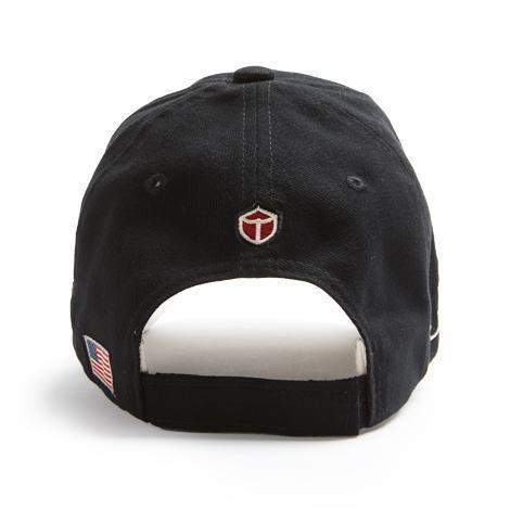 Boeing B17 casquette noire coton logo brodé