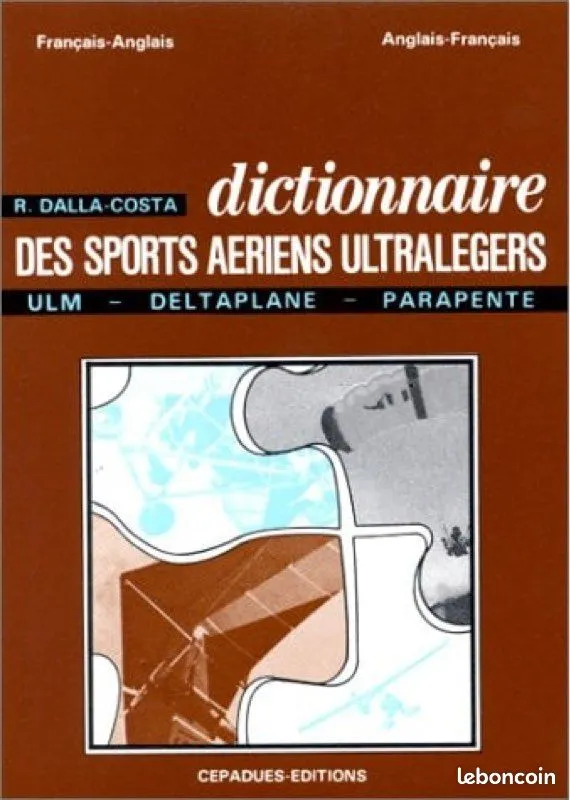 Dictionnaire des sports aériens ultralégers livre ULM